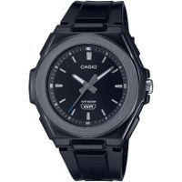 reloj deportivo casio lwa-300hb-1ev 100m wr facil lectura correa de caucho - hombre
