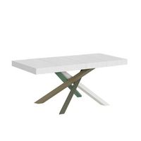 mesa extensible 90x140244 cm volantis premium estructura fresno blanco 4a