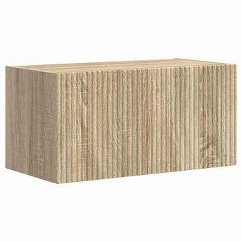 Mueble De Tv | Mueble De Salón | Gabinete De Tv Montado En La Pared Sonoma 60 X 31 X 29,5 Cm