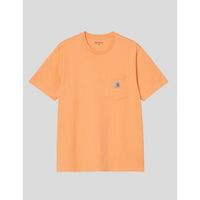 carhartt camiseta camiseta pocket tee gentle orange para hombre
