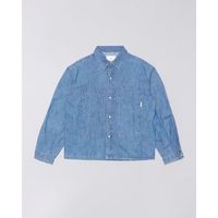 edwin camisa manga larga i0364640147 workman shirt-light stone wash para hombre