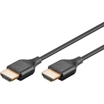 Cable HDMI Goobay 75292 0,5 m 4K @ 60Hz 18 Gbit/s Negro