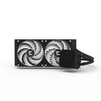 refrigeracion liquida zalman alpha2 a24 black 240mm 2 ventiladores rgb multicolor