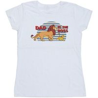 disney camiseta the lion king dad boss para mujer
