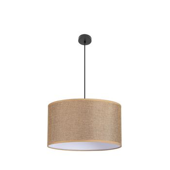 ABRILA Colgante Con Pantalla Modelo Jin Marron De 60 Cm