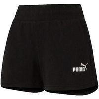 puma short short essesential 4 noir para mujer