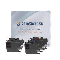 compatible multipack brother mfc-j6930dw printer ink cartridges 6 pack -lc3219xlbk