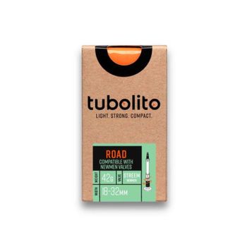 Tubolito - Cámara de bicicleta ROAD TPU AV NEWMEN 700x18-32C para uso en carretera, ultraligera y resistente, ideal para ciclismo deportivo y competición