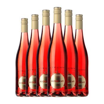 Pirineos Vino Rosado Alquézar Somontano Joven 75 Cl 13% Vol. (pack De 6 Unidades)