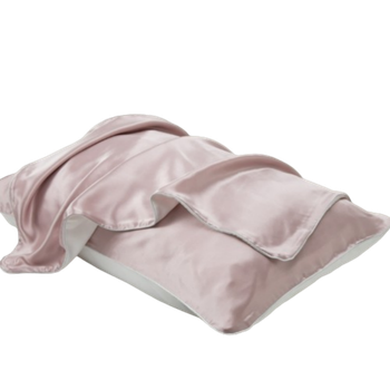 Funda De Almohada 100% Seda, Suave Para El Cuidado Del Cabello Y Un Mejor Descanso Pink