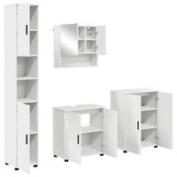juego de muebles de bano 4 uds 61 x 35 x 64 cm vidaxl