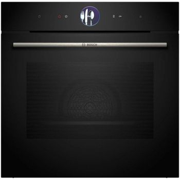 Bosch Serie 8 HSG7361B1 Horno Eléctrico con Vapor 71L A+ Negro
