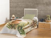 colcha infantil karamelo rex  funda cojin