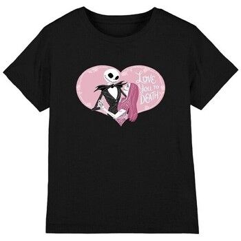 Nightmare Before Christmas Tops y Camisetas Love You To Death para niño
