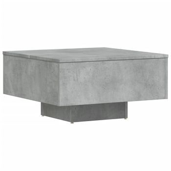 Mesa De Centro 60x60x31,5 Cm Madera - Gris