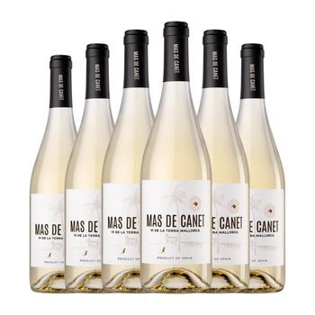 Tianna Negre Vino Blanco Ses Nines Mas De Canet Blanc Vi 75 Cl 12% Vol. (pack De 6 Unidades)