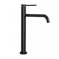 grifo de lavabo rea lugano slim black high