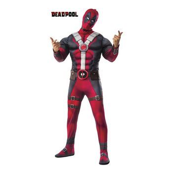 Disfraz De Deadpool Musculoso Deluxe Para Hombre