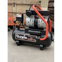 compresor silencioso sin aceite 12 l - 62 db y 1 hp para acabados - unidad