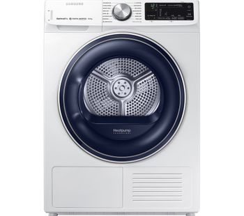 Samsung Tumble Dryer DV80N62532W Smart 8 kg Heat Pump  - White, White