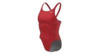 traje de bano de unapieza para mujer nike fastback rojo