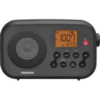 sangean prd-12 radio digital portatil negro