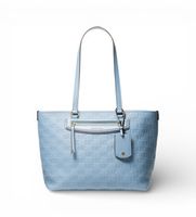 michael kors para mujer 30s6gtvt6b bolso tote jet set travel mediano azul osfa casual piel