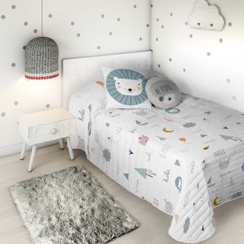 Colcha Bouti Se Feliz Cama 105