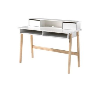 Escritorio kiddy 120x55x90 blanco