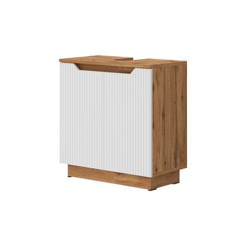 Mueble Bajo Lavabo Lotta 59.8 X 62.1 Cm Con 2 Puertas Vicco