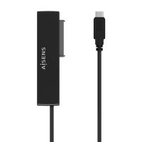 aisens adaptador para discos duros 2535 sata a usb-c 30 con alimentador