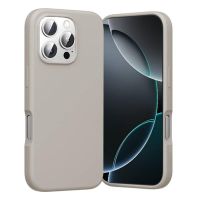 funda para movil vention kuhm0-30 silicona liquida gris magsafe para iphone 16 pro