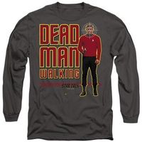 star trek camiseta manga larga dead man walking para mujer