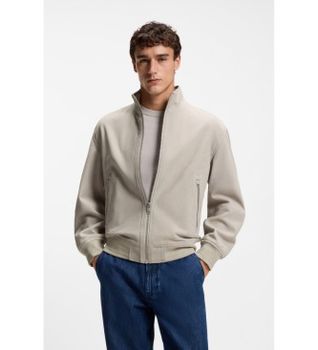 BOSS para hombre. 50552111 Cazadora Jarip beige (52), Casual, Algodón