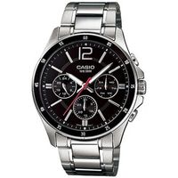 casio reloj analogico mtp1374d1av para hombre