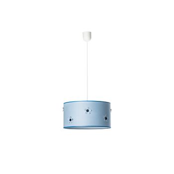 Mi Lampara - Colgante Boton Rosa 1xe27 Regx35d