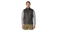 chaqueta de pluma sin mangas patagonia nano puff negro  hombre