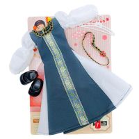 set ropa muneca folk artesania vestido fantasia para munecas coleccion sintra simona maris pepas o naia 41 cm