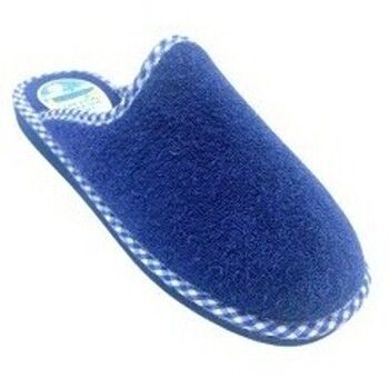 Bienve Pantuflas Ir por casa señora v 5436 azul para mujer