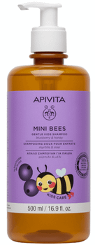 Apivita Mini Bees Champú Suave Natural Niños Arándano y Miel 500 ml