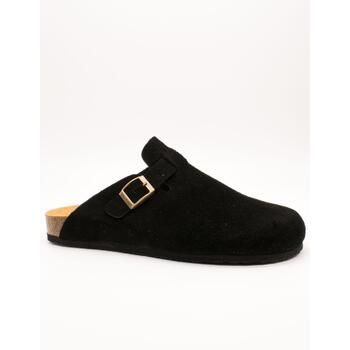 Natural World Zuecos 7044-701 Negro para hombre