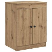 mueble de cuarto de bano roble artisan 54 x 41 x 70 cm vidaxl