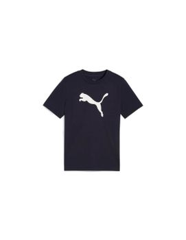 Camiseta Puma Essentials Cat Logo B Niño Marino