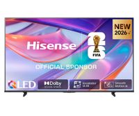 hisense 43q7s - tv 43 pulgadas smart tv 4k qled 3840 x 2160 pixeles dvb-t2 h264 negro clase energetica e