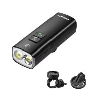 clami br 2000 lumenes faro de bicicleta 4500 mah 5 niveles ipx6 impermeable carga tipo c alta luminosidad luces frontale