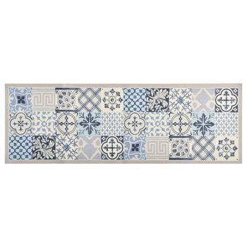 Alfombra De Cocina Lavable Mosaico 60x300 Cm Vidaxl