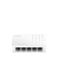 switch cudy gs105u 5 puertos gigabit ethernet usb montaje en pared
