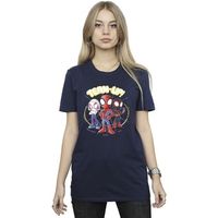 marvel camiseta spidey and his amazing friends para mujer