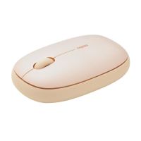 raton rapoo m660 silent rf wireless bluetooth 1300 dpi beige ambidextro