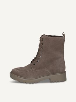 CAPRICE Bootie, beige, made of Leather without heel, Size 39